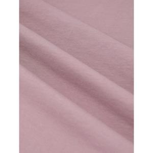 REISS Bless Marl Cotton Crew-Neck Tailored-Fit T-Shirt in Dusty Rose